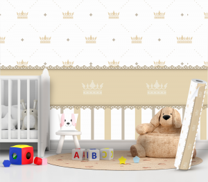 Papel de parede INFANTIL 07 Vinil 010  4x0 Fosco Rolo de adesivo de 51cm Manual de instalação