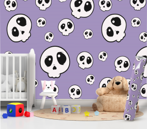 Papel de parede INFANTIL 135 Vinil 010  4x0 Fosco Rolo de adesivo de 51cm Manual de instalação