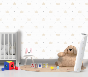 Papel de parede INFANTIL 45 Vinil 010  4x0 Fosco Rolo de adesivo de 51cm Manual de instalação